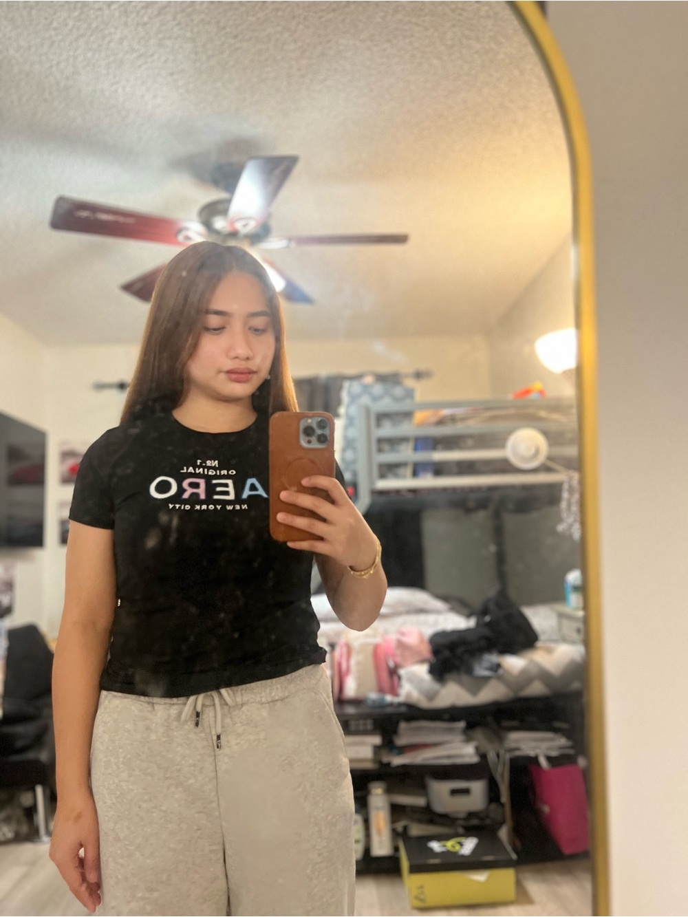 Women’s Black Logo Graphic Tee